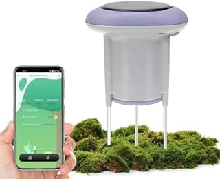 RISOON Zigbee Solar Soil Moisture & Temperature Sensor - …