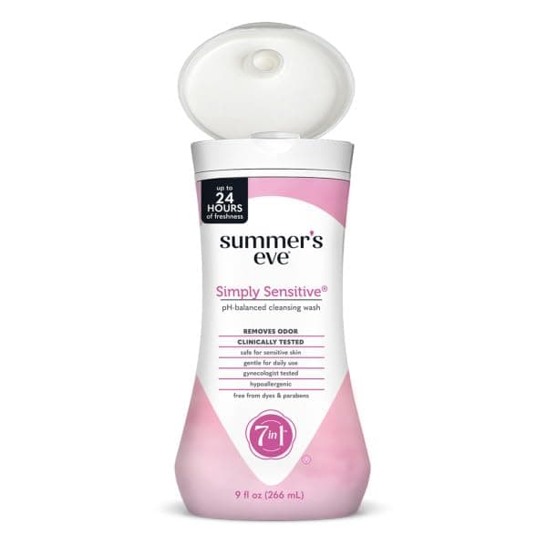 Summer's Eve Simply Sensitive Cleansing Wash for Sensitive Skin 9 oz - 8