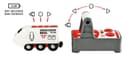 BRIO World Remote Control Travel Train – RC Toy Passenger Train, Compatible with BRIO World Wooden Railway Track & Sets, Add-On Accessory for Kids 3 Years and Up - 5