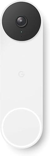 Google Nest Doorbell Battery Operated Doorbell with Video…