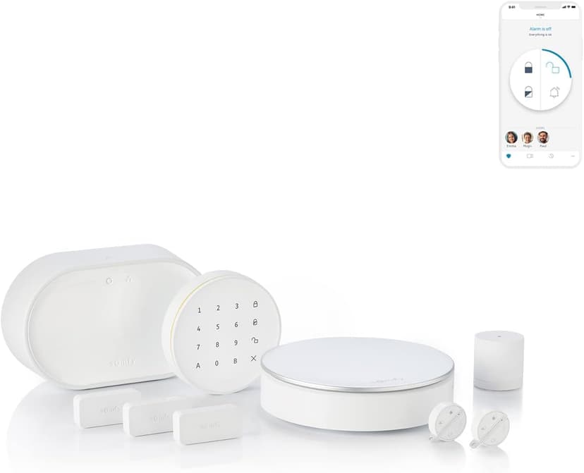 Somfy 1875259 - Home Alarm Advanced | Connected alarm system | Somfy Protect | Compatible with Amazon Alexa, Google Assistant and TaHoma - 1