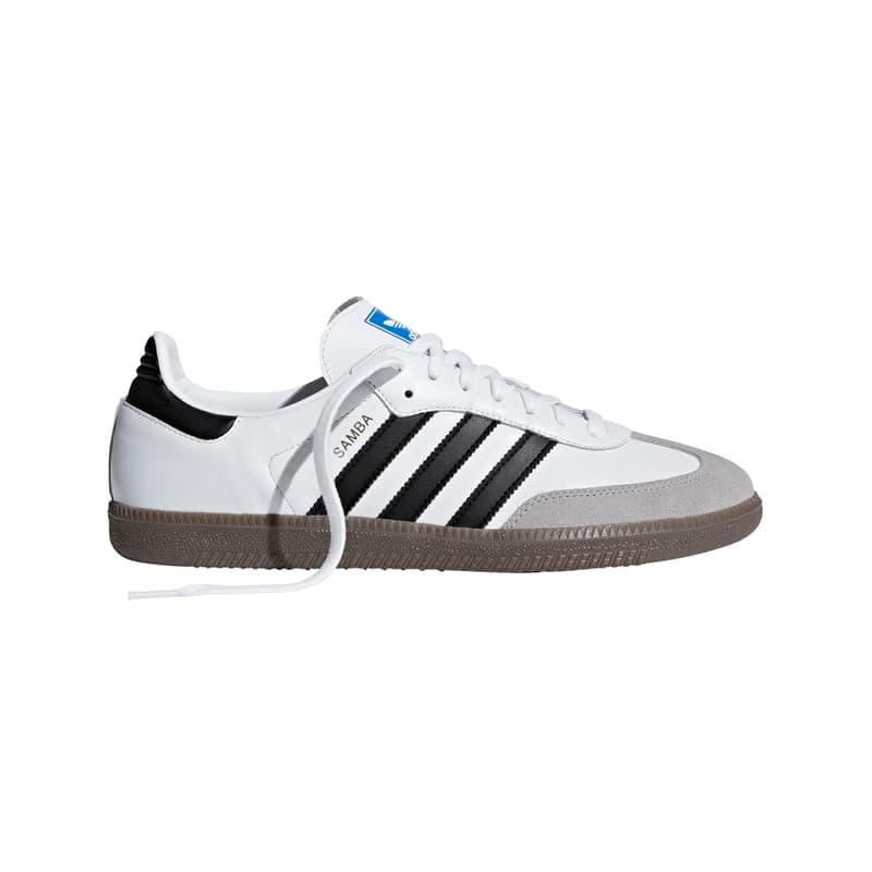 adidas Samba Og, Men's Gymnastics Shoes, White (Ftwr White/Core Black/Clear Granite Ftwr White/Core Black/Clear Granite), 8 UK (42 EU) - 3