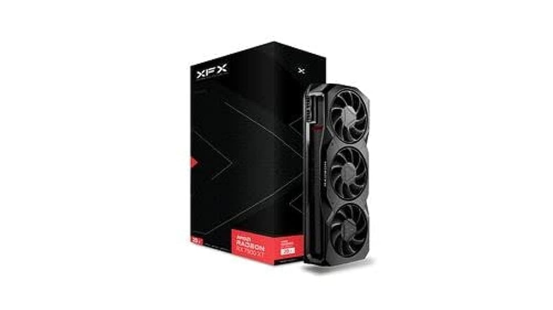 XFX Radeon RX 7900XT Gaming Carte Graphique 20GB GDDR6, A…