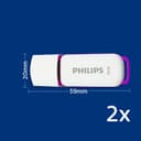 Unità flash USB Philips Snow Edition 64 GB, USB 2.0, confezione da 2 - 7