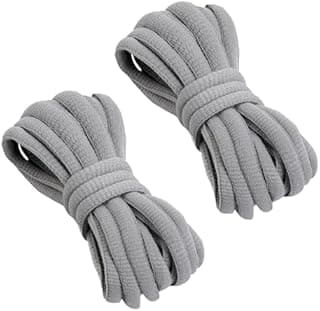VSUDO Oval Trainer Laces for Trainers, Half Round Shoe Laces for Sneakers, Oval Sport Running Shoelaces for Trainers, Basketball Sneakers Shoelaces - 1