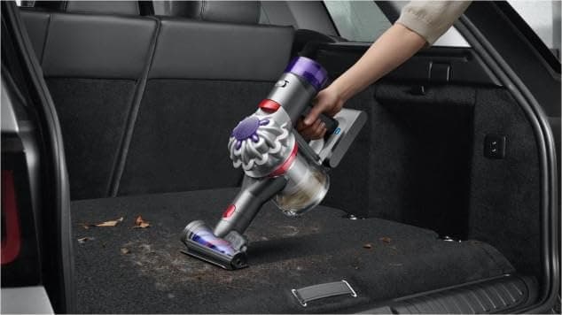 Dyson V8 Absolute Cordless Stick Vacuum Cleaner (Silver/Yellow) - 7