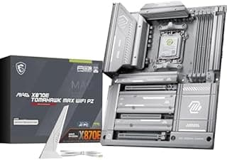 MSI MAG X870E Tomahawk Max WiFi PZ Carte mère, ATX - Conn…