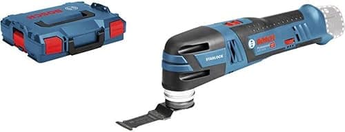 Bosch Professional 12V System Cordless Multi Tool GOP 12V-28 (Starlock Tool Holder, no-Load Orbital Stroke Rate: 5000–20000 min-1, Without Battery/Charger, L-BOXX 102)
