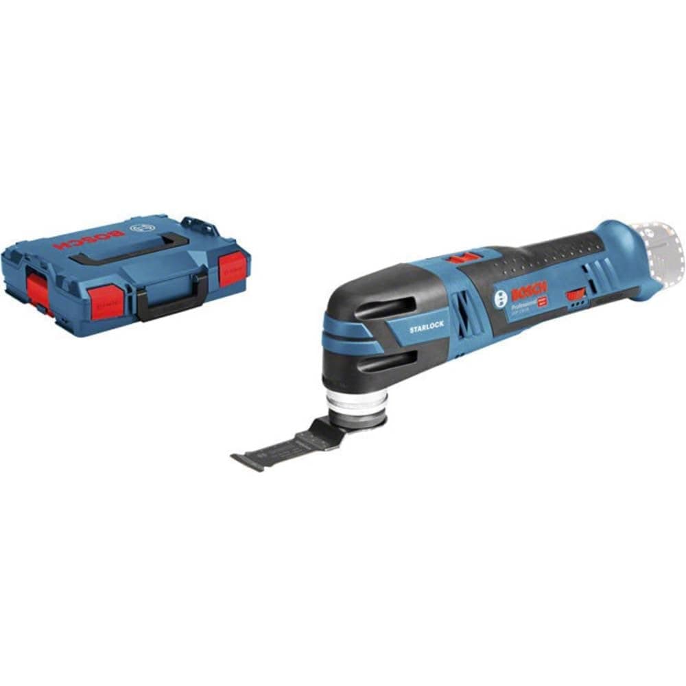Bosch Professional 12V System Cordless Multi Tool GOP 12V-28 (Starlock Tool Holder, no-Load Orbital Stroke Rate: 5000–20000 min-1, Without Battery/Charger, L-BOXX 102)
