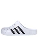 adidas Mixte Adilette Clogs, Cloud White/Core Black/Cloud White, 37 EU - 1