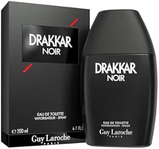 Drakkar Noir de Guy Laroche - Eau de Toilette Sensuel & Intrépide - Boisé et Aromatique, Notes de Mousse de Chêne, Patchouli et Sapin Baumier - Parfum pour Homme - 30 ml - 1