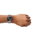 SKAGEN Montre Mellem pour Homme, Mouvement à Quartz Trois Aiguilles avec Bracelet en Acier Inoxydable, Gris Anthracite, 40 mm - 4