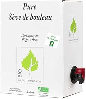 SEVE DE BOULEAU BIO de qualité Limousin bag-in-box 3L (so…
