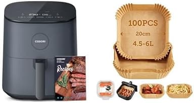 COSORI Air Fryer XL 4,7L avec 9 Programmes, 1500W Airfrye…