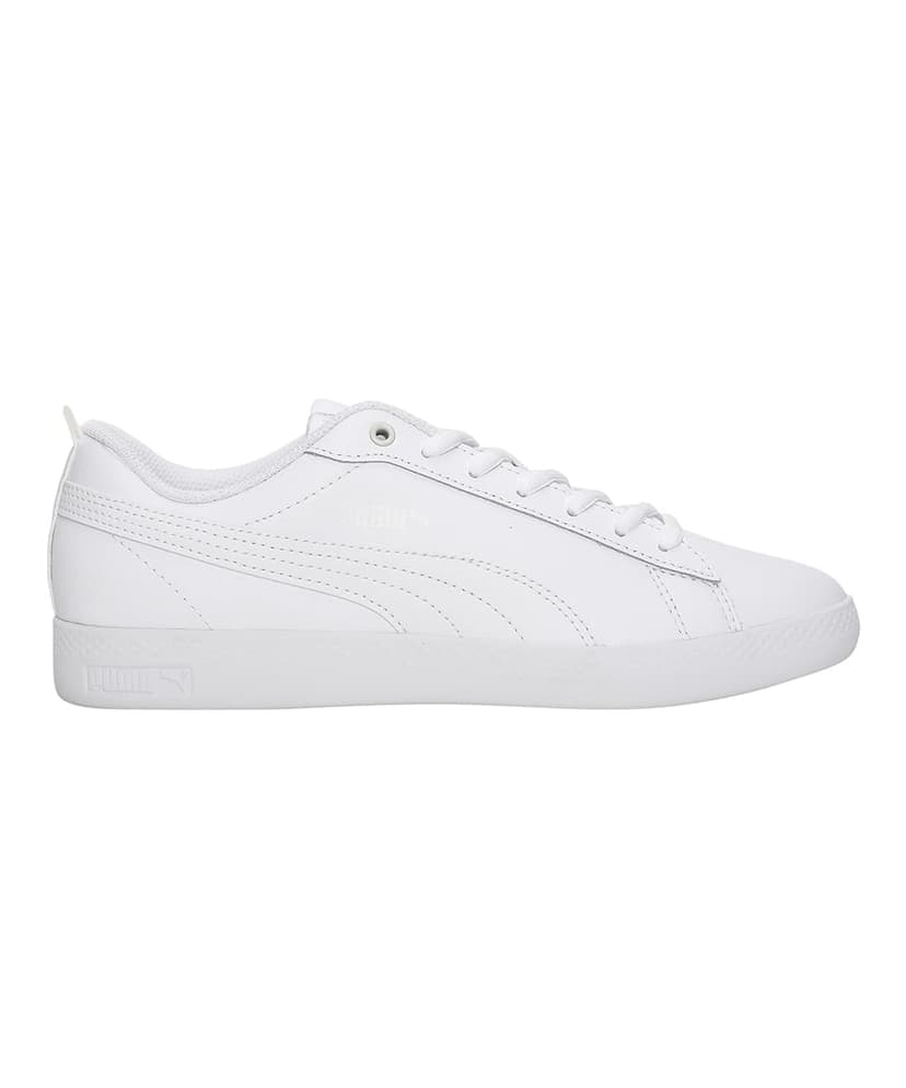 PUMA Women Smash Wns V2 L Baskets, Puma White Puma White, 40.5 EU - 2