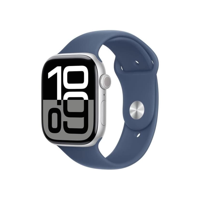 Apple Watch Series 10 (46mm GPS) Smartwatch with Silver A… - 1