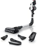 Bosch Electroménager Unlimited 7, BBS711W, aspirateur Balai, autonomie de 40 Min, Brosse motorisée avec éclairage LED, Batterie 3.0 Ah Power for All, Tube Flexible, Poids léger, Accessoires, Blanc - 4