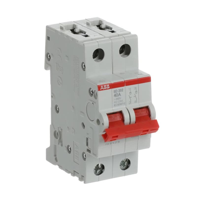 Abb-entrelec sd202/40 2-Pole 40A Section Switch - 3