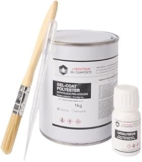 Fibreglass Boat Gel Coat 1 kg + Catalyst