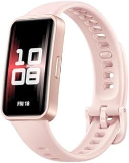 HUAWEI Band 9, Bracelets Montre Connectée, iOS & Android, TruSleep 4.0 Surveillance Scientifique du Sommeil, 14 Jours d'utilisation maximale, 100 Modes d'entraînement, Rose fluoroélastomère - 1