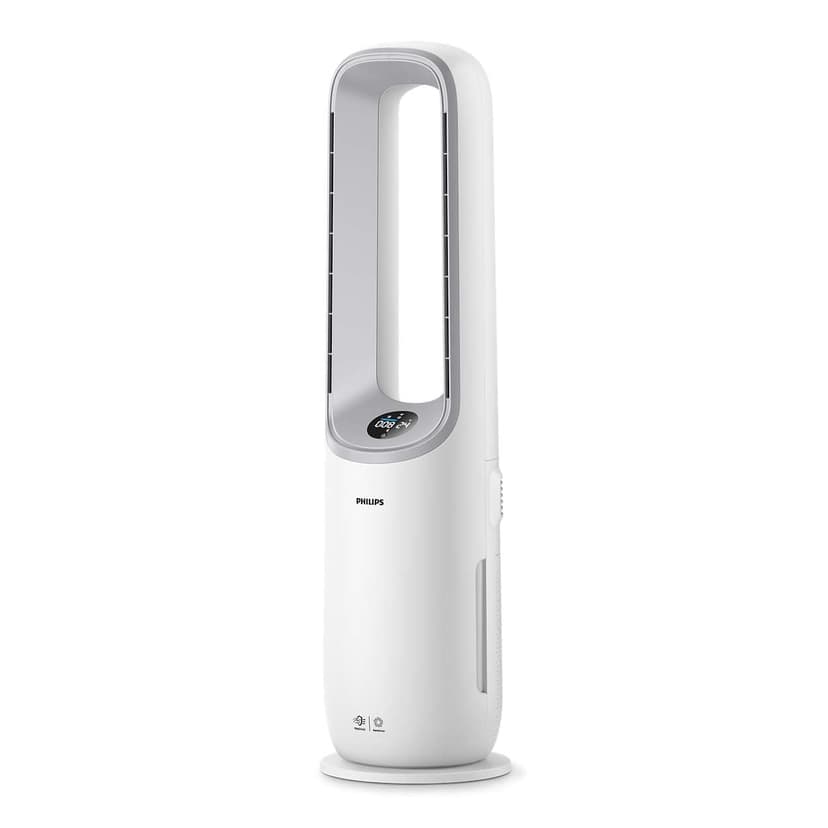 Philips Air Performer 2in1: Purifier and Fan - 70 m², Removes 99.97% of Allergens and Pollutants. HEPA Filter, Smart Sensors, Alexa, App. Quiet and Low Consumption (AMF765/10) - 1