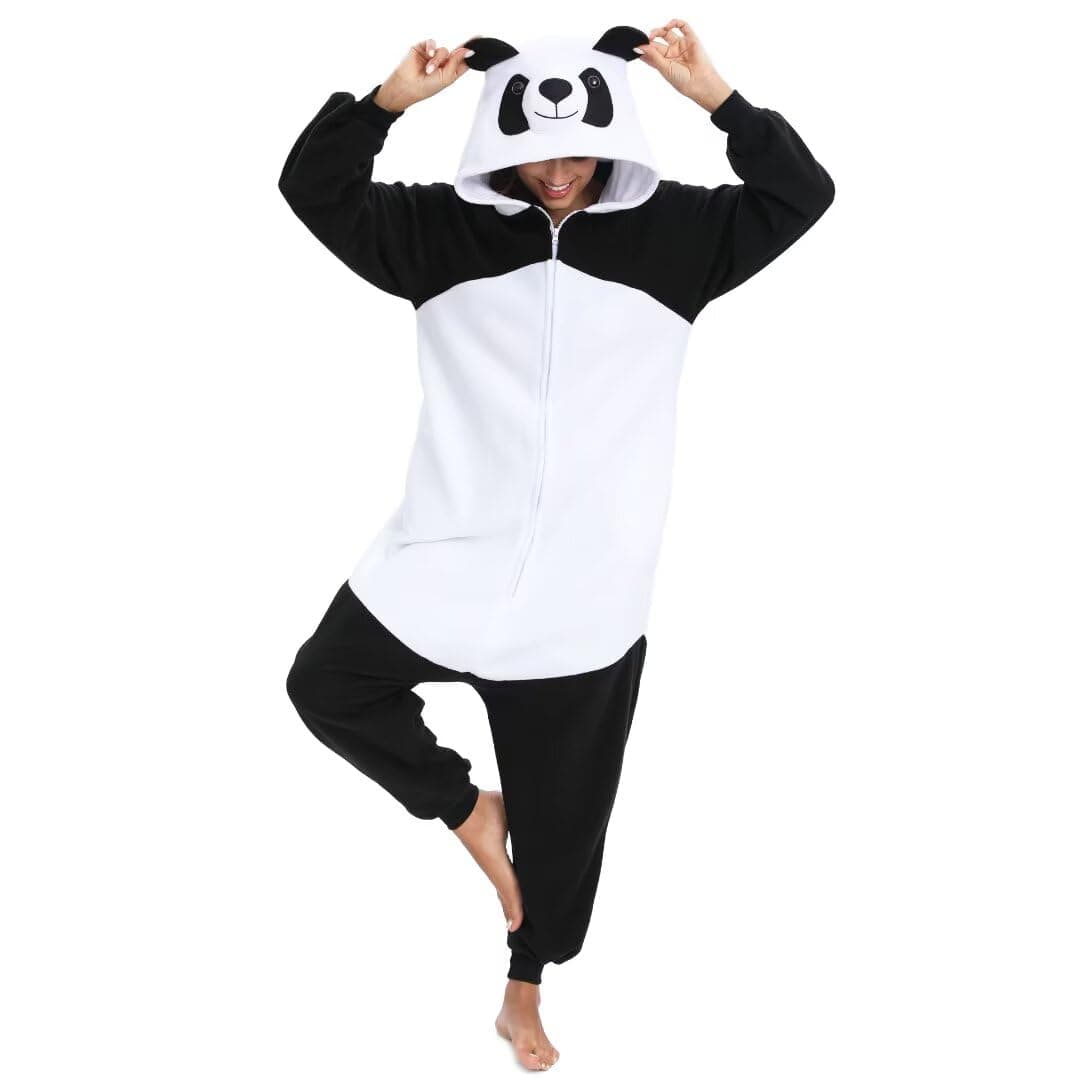 LABULA Pyjamas Cosplay Animaux Vêtements de Nuit Onesie Combinaison pour Femmes Hommes,A-91,L