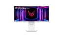 LG Ultragear™ 34GS95QE-W.AEU Ecran PC Gaming 34" - Dalle OLED résolution QHD (3440x1440), 0.03 ms GtG 240Hz, DisplayHDR™ TrueBlack 400, DCI-P3 98.5% (CIE1976), AMD FreeSync Premium Pro, NVIDIA G-Sync - 1