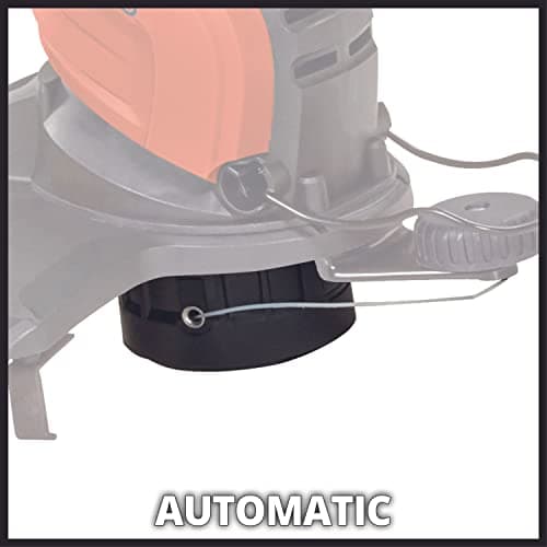 Einhell GC-ET 4530 Electric Garden Strimmer With 3 Thread Spools - Auto Line-Fed Grass Trimmer With Telescopic Aluminium Handle, Rotatable Head And Flower Guard - Corded Grass Strimmer Set - 13