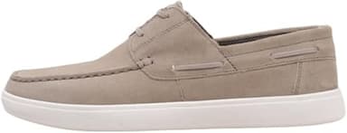 Geox Men's U AVOLA B Moccasin, Sand, 8 UK
