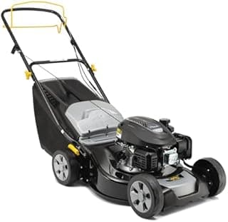 ALPINA AL4 46 SA Self-propelled petrol lawn mower with STIGA 125cc engine - 46cm cutting width, 60L collector - 1