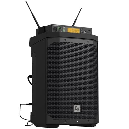 Active Portable Speaker on Battery, Everse 8 by Electro-Voice. 200W Power, Extended Frequency Response, Sound Pressure 121 DB, Wide Direction, Speaker Ø8 + Tweeter Ø1. - 9