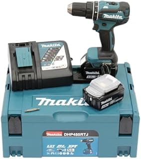 Makita DHP485RTJ Combi Drill, 18 V