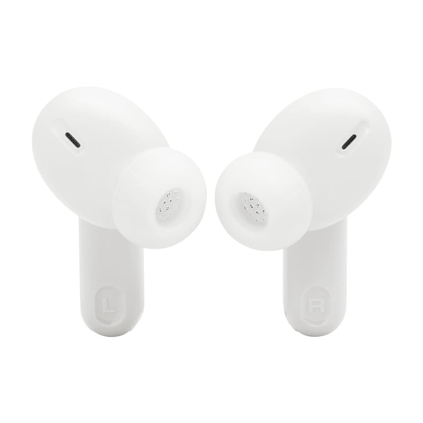 JBL Tune Beam 2, Wireless Noise Cancelling Bluetooth Earbuds with 48h Playtime, IP54 Water and Dust Resistant, Multi-Point Connection, Ergonomic Design, Closed-Back Stick Design, White - 8