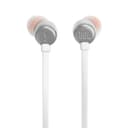 JBL Tune 310 C Hi-Res Wired Earbuds with Microphone, Flat Tangle-Free Cable, 3-Button Remote, EQ Presets Control and Volume Adjustment, White - 6
