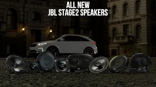 JBL Stage2 GEN2 65 – 6.5 Inch (165mm) 2-Way Coaxial Car Speakers – 60W RMS – 240W Peak – High Sensitivity Audio – OEM Upgrade – Compact Fit – Easy Install – With Grilles – Pair - 10