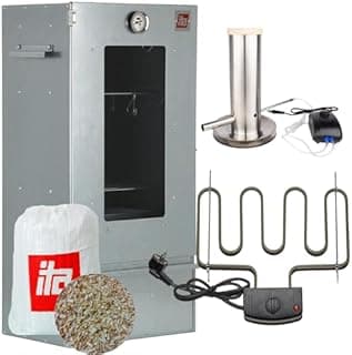 ITA Smoker Oven 7000 - Smoker Set with Table - Smoker Cab…
