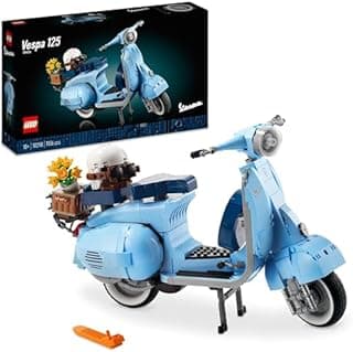 LEGO Icons Vespa 125 Scooter, Vintage Italian Iconic Mode…