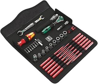 Wera 05135926001 Kraftform Kompakt W 1 Maintenance, Jeu d’outils isolés, 35 pièces - 1