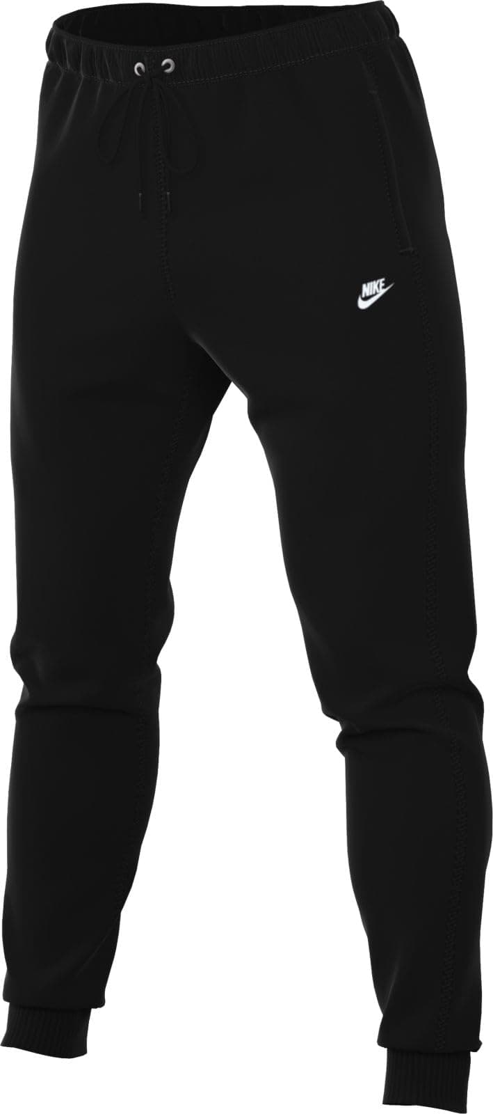 NIKE M NK Club FT Jogger Pants Black/Black/White - 1