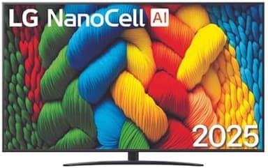 LG 86NANO81A6A - 86" TV, 4K NanoCell, Smart TV, LED AI, W…