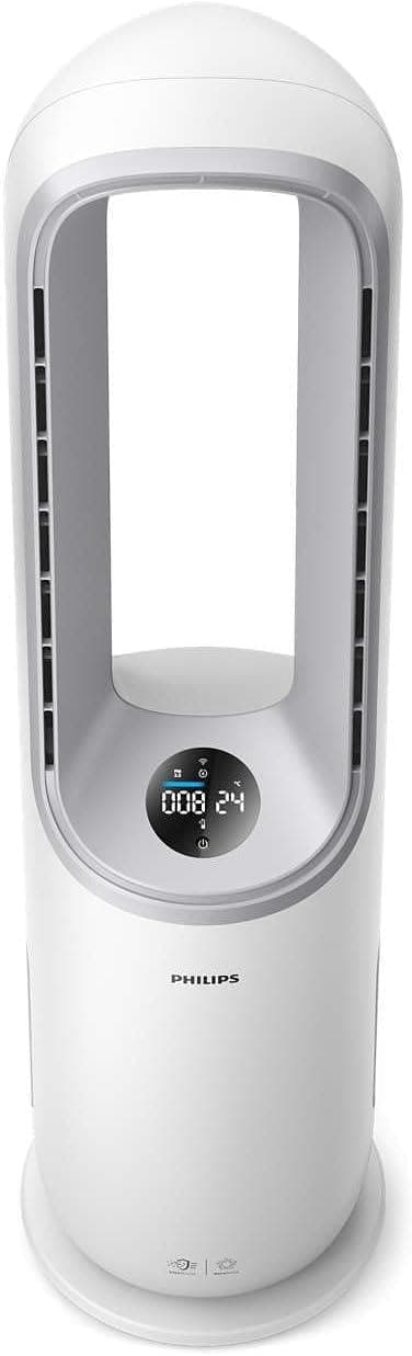 Philips Air Performer 2in1: Purifier and Fan - 70 m², Removes 99.97% of Allergens and Pollutants. HEPA Filter, Smart Sensors, Alexa, App. Quiet and Low Consumption (AMF765/10) - 3