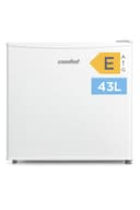 Comfee' RCD50WH2(E) Mini Réfrigérateur/Glacière 43L avec Compartiment Congélateur/Petit Réfrigérateur pour Chambre et Bureau/Refroidissement Rapide dans le Refroidisseur/Contrôle de Température/Blanc - 1