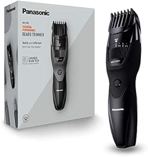 Panasonic ER-GB43 Beard Trimmer with 20 Length Settings (0.5-10 mm) with Charging Station Black - 1