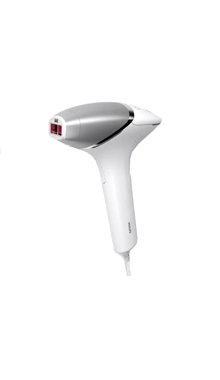 Philips Lumea série 8000 - épilateur à lumière pulsée, alternative à l'épilation laser, technologie SenseIQ, 3 embouts pour le corps, le visage et les zones de précision, BRI946/00