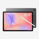 Samsung Galaxy Tab S10 Lite with S-Pen | 128GB, 6GB RAM, Wi-Fi Only | 10.9” 90Hz LCD, Android 15 WiFi 6 Tablet, All Day Battery | International Model X400 | 256GB SD Card Bundle, Gray - 1