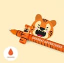 LEGAMI - Set of 16 Erasable Gel Pens with Thermosensitive Erase Ink, Range of ink colours & barrel designs, 0.7mm Tip, Animal Designs - 2