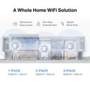 MERCUSYS TP-Link Halo H1500X (3-Pack) AX1500Mbps WiFi 6 Mesh Router, Coverage Up to 550 m², Dual Band, Powerful Repeater, 3 Gigabit Ports, Parental Control, Plug and Use - 4