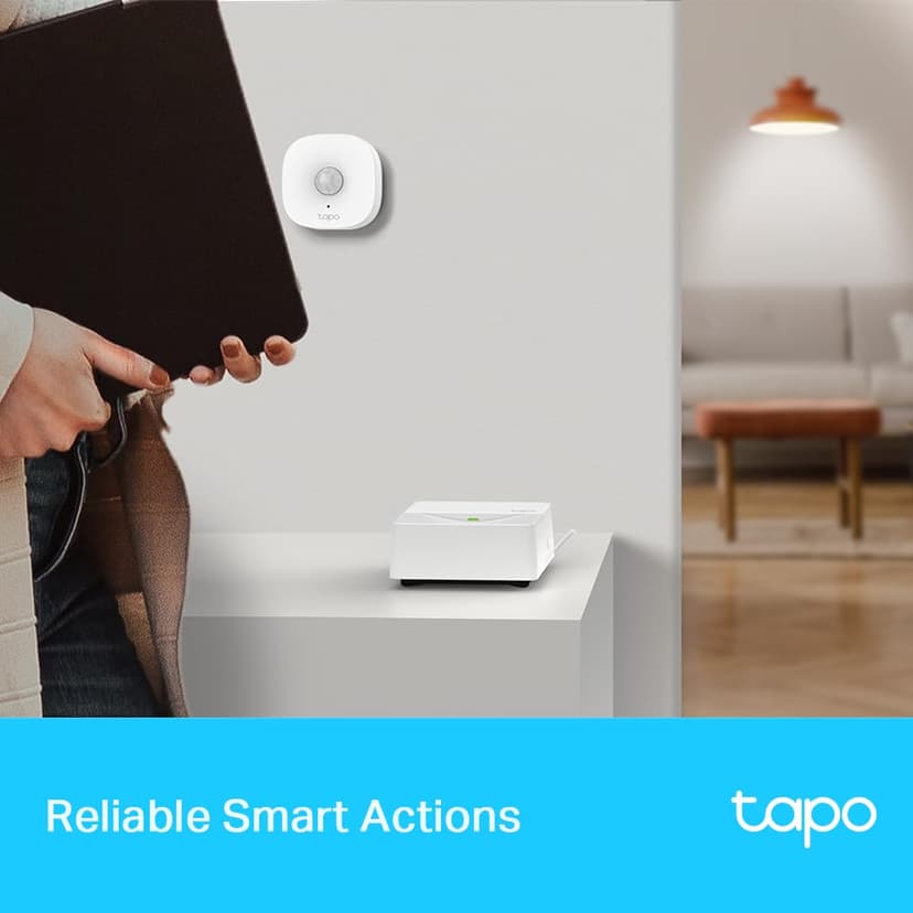 TP-Link Tapo H200 Smart IoT Hub, up to 64 switches & sensors or buttons + 4 battery cameras or doorbells, not compatible with Tapo camera models with power cable, Kasa thermostat KE100 - 8