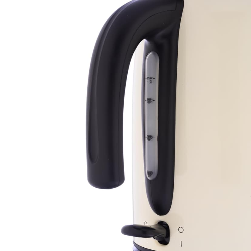 Russell Hobbs Kettle [1.7l, 2400W] Colours+ stainless steel cream (pressure cooking function, removable lime filter, optimised spout, external water level indicator) tea maker 20415-70 - 8