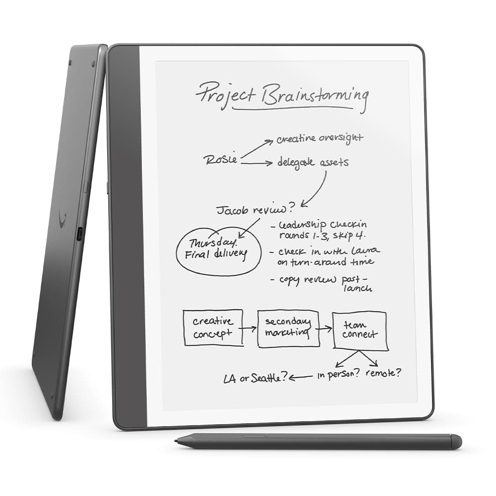 Amazon Kindle Scribe (64 GB) – Redesigned display with un…